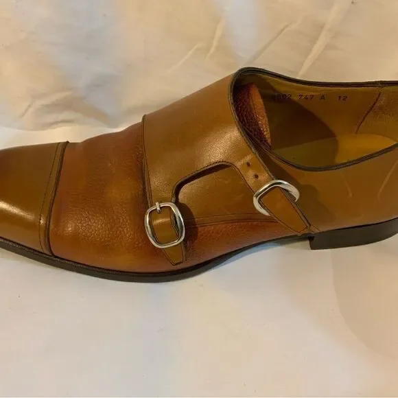 Carlos Santos “Green label” Double buckle Monk Strap Dress Shoes Men\'s Size 12 Carlos Santos Handcrafted Showcase | Uncompromising Luxury main image 4